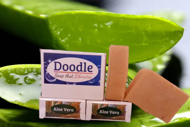 handmade aloe vera soap